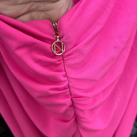 Nookie Jewel Maxi Cutout Gown Small in Pink MSRP $269 - Picture 5 of 9